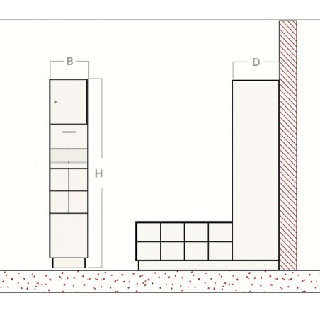 Versorgungsschrank (an Sitover)