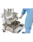 Cleanroom Cleaning Trolleys