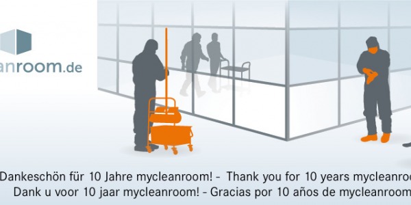 10 Jahre Reinraum Agentur mycleanroom